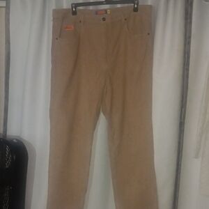 Empyre Men's Tan Corduroy Pants - Straight Leg